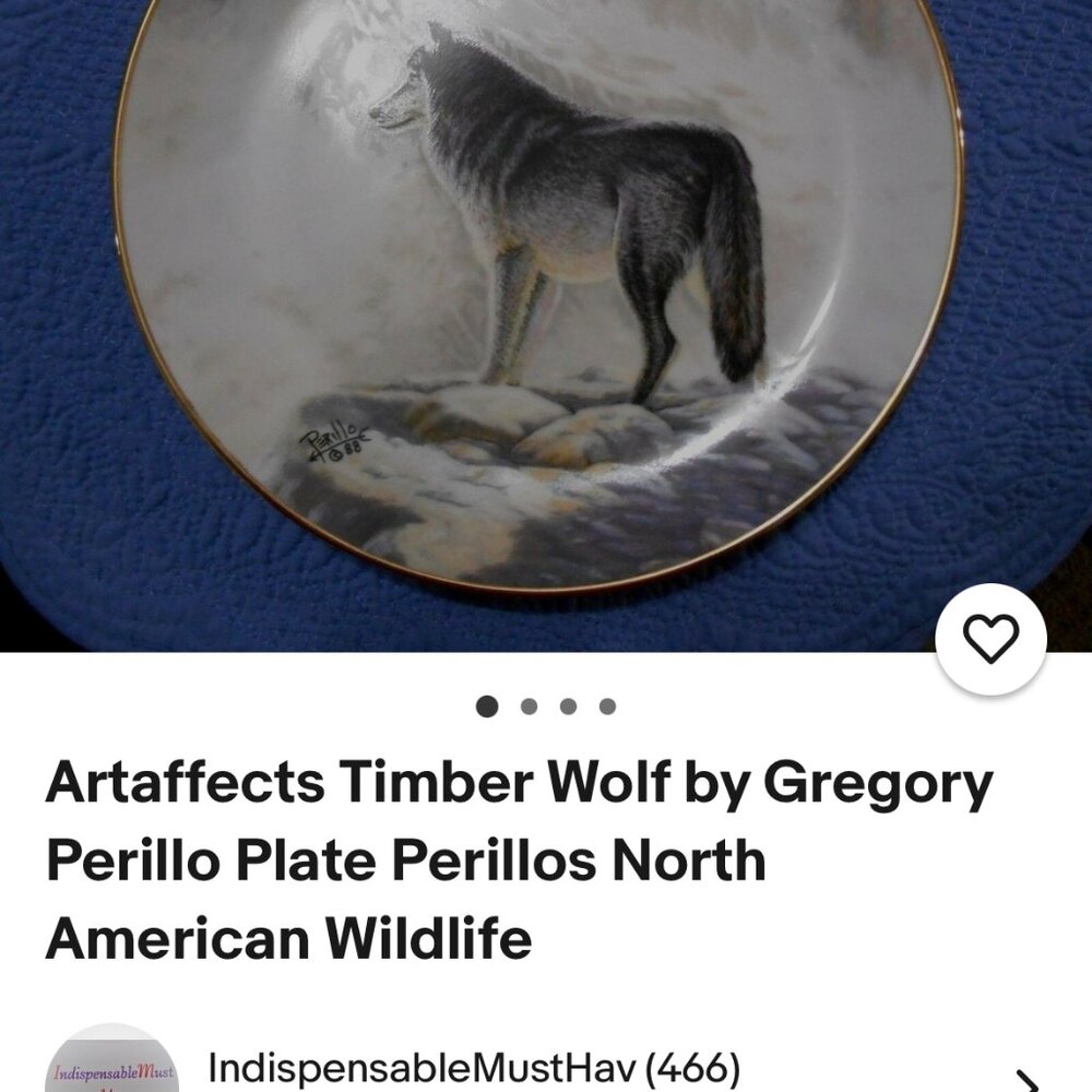 Timber Wolf by Gregory Perillo 1988